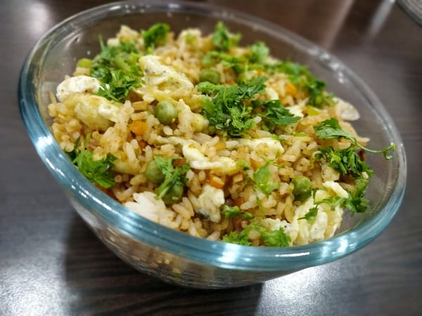Spicy Egg Fried Rice – Video Recipe